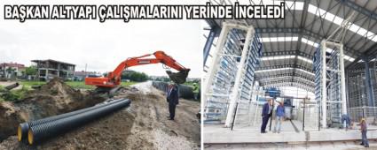 �ALI�MALARI YER�NDE �NCELEYEREK ����LERLE SOHBET ETT�