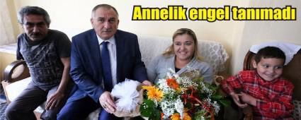 Engelleri a�arak y�l�n annesi se�ildi
