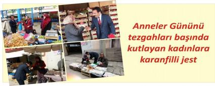 Tezgah ba��nda Anneler G�n� kutlamas�