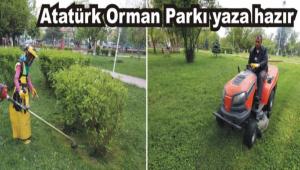 Atat�rk Orman Park� yaza haz�r