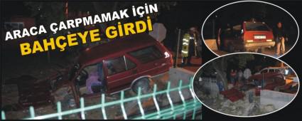 OTOMOB�L EV�N BAH�ES�NE G�RD�