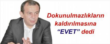 Tanju �zcan �Evet' dedi