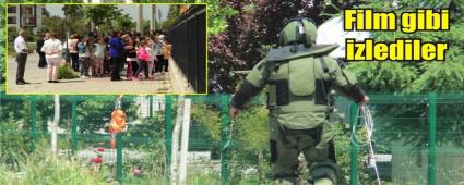 Bomba pani�i okul bo�altt�rd�