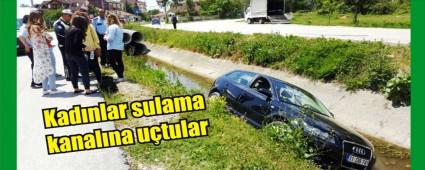Kad�nlar su kanal�na u�tu