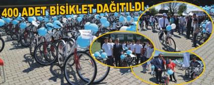 400 ADET B�S�KLET DA�ITILDI
