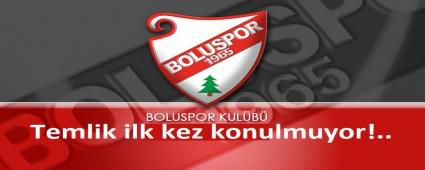 Boluspor'dan temlik ��k���