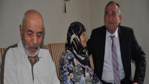 Belediye Ba�kan� Y�lmaz'dan hasta ziyareti