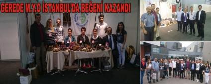 GEREDE MESLEK Y�KSEKOKULU AYAKKABI YAN SANAY� FUARINA KATILDI