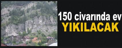 Kayalar i�in ��z�m evleri y�kmak