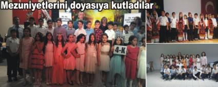 Mezuniyetlerini doyas�ya kutlad�lar