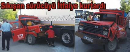 Bolu'da trafik kazas�: 1 yaral�