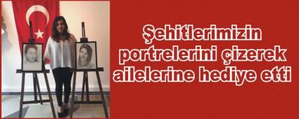 �ehitlerimizin portrelerini �izdi