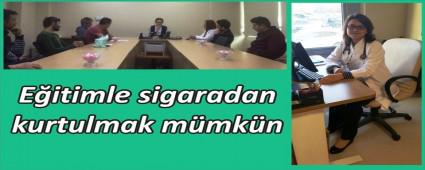 Sigara ba��ml�l���ndan e�itimle kurtulabilirsiniz