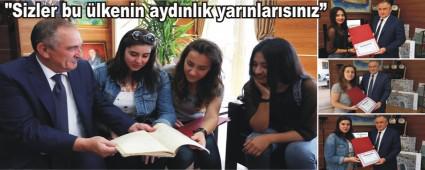 G�SAT �yelerine Te�ekk�r Belgesi