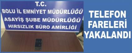TELEFON FARELER� YAKALANDI