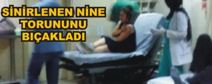 �EHR�N ORTASINDA TORUNUNU BI�AKLADI
