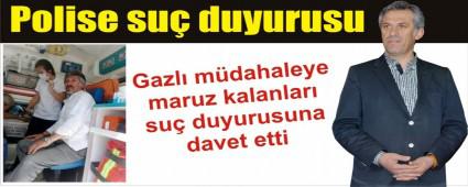Y�k�lmaz'dan polis hakk�nda su� duyurusu