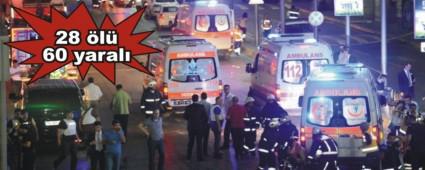 �stanbul Atat�rk Havaliman�'nda 3 canl� bomba patlad�!