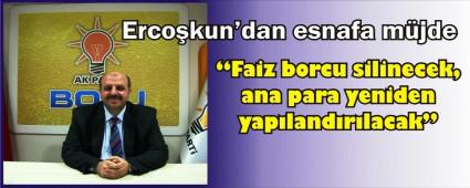 �Esnaf�n faiz borcu silinecek�