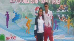 Atletimizden b�y�k ba�ar�