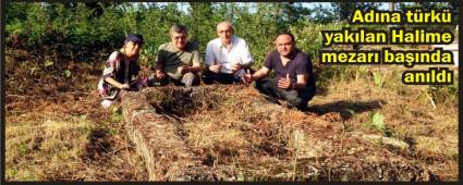 "Tombalac�k Halimem" mezar� ba��nda an�ld�
