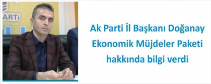 DO�ANAY; "ESNAF RAHATLAYACAK"