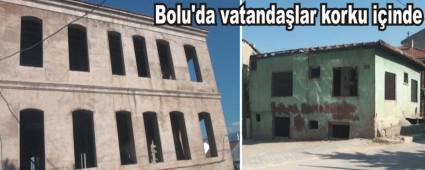 Metruk binalar tehlike olu�turuyor