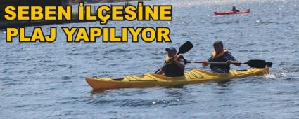 SEBEN �L�ES�NE PLAJ YAPILIYOR