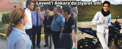 Do�anay Levent'i Ankara'da ziyaret etti