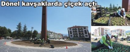 D�nel kav�aklarda �i�ek a�t�