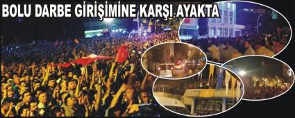 BOLU DARBE G�R���M�NE KAR�I AYAKTA