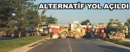 ALTERNAT�F YOL A�ILDI