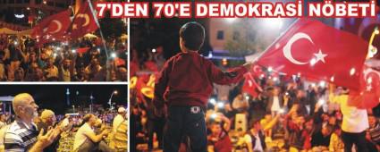 BOLU'DA DEMOKRAS� N�BET� DEVAM ED�YOR