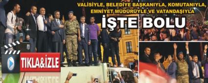 BOLU VAL�S� AYDIN BARU�: �BOLU'DA DURUM SAK�N�