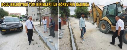 BOLU BELED�YES� T�M B�R�MLER� �LE G�REV�N�N BA�INDA