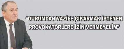 BOLU BELED�YE BA�KANI ALAADD�N YILMAZ UYARDI