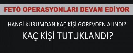 FET� OPERASYONLARI DEVAM ED�YOR