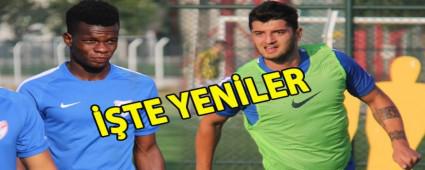 BOLUSPOR'DA �K� YEN� �S�M ANTRENMANDA