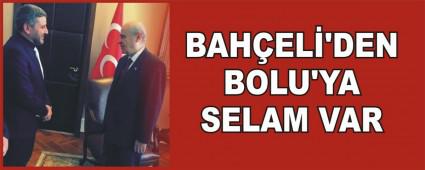Adem Evcil, Bah�eli'yi ziyaret etti