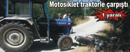 Mudurnu'da trafik kazas�: 1 yaral�