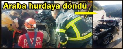 Mengen'de trafik kazas�: 4 yaral�