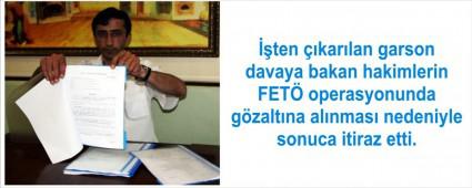 �Hakimler FET�'c� ��kt�, ma�durum�