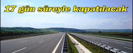 ANKARA-�STANBUL YOLU KAPATILIYOR
