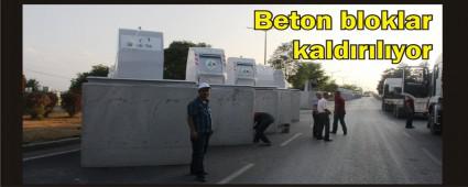 DARBE G�R���M� �LE KAPATILAN YOL A�ILDI