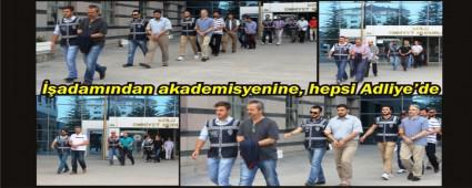 Bolu'nun tan�d��� isimler Adliyede