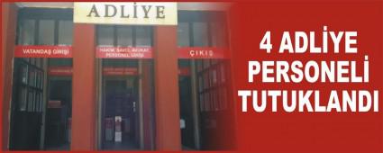 BOLU'DA 4 ADL�YE PERSONEL� TUTUKLANDI