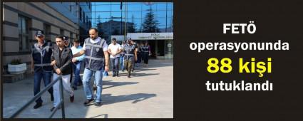 Bolu'da 88 ki�i tutuklu