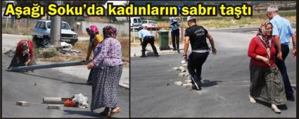 KADINLAR YOLU KAPATTILAR
