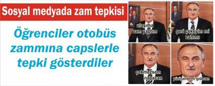 SOSYAL MEDYADA ZAM TEPK�S�