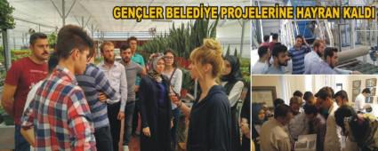GEN�LER BELED�YE PROJELER�NE HAYRAN KALDI